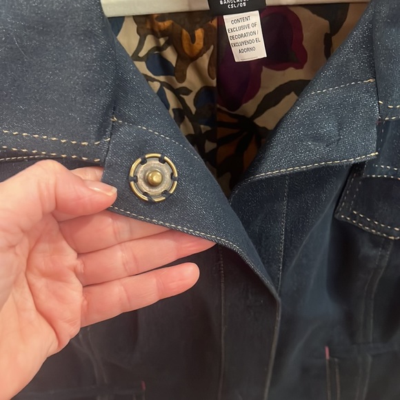 W Work to Weekend Denim Jacket.  Size 14 - Picture 8 of 12